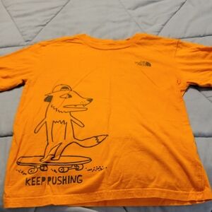 The North Face Kids Orange Fox T-Shirt